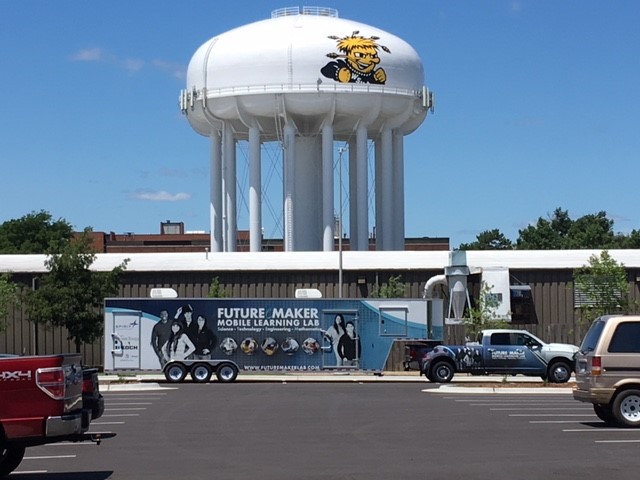 Truck at WSU